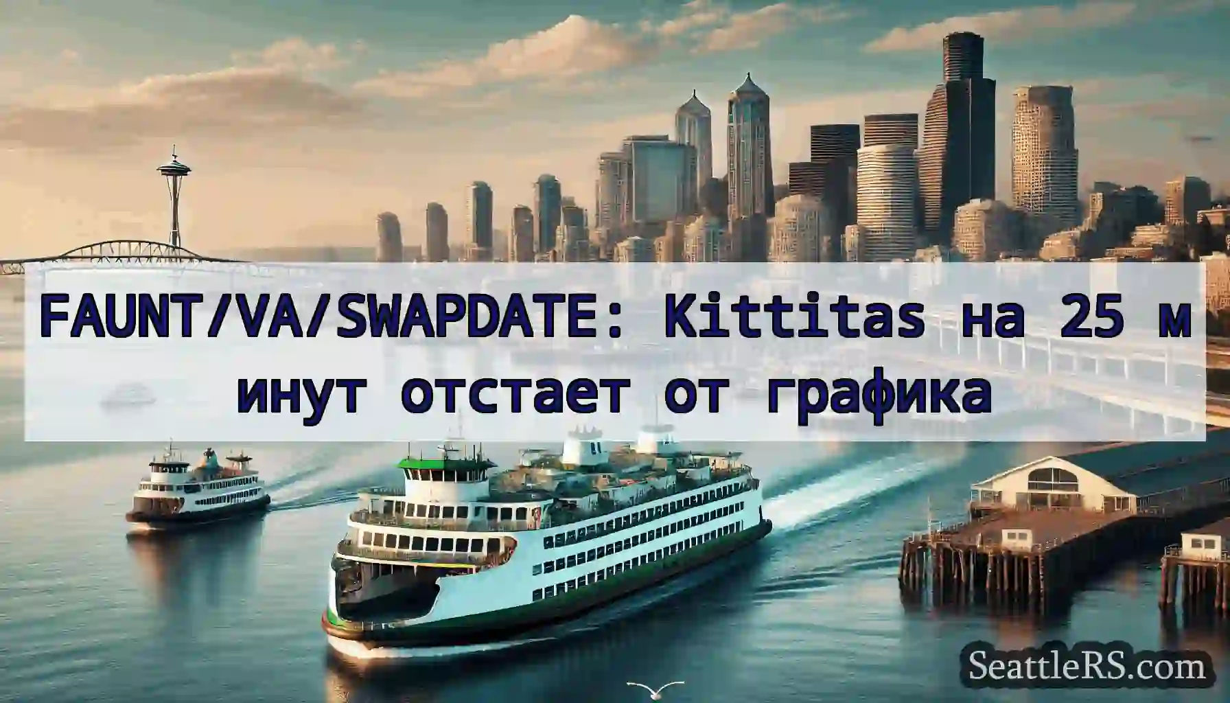 FAUNT/VA/SWAPDATE: Kittitas на 25 минут отстает