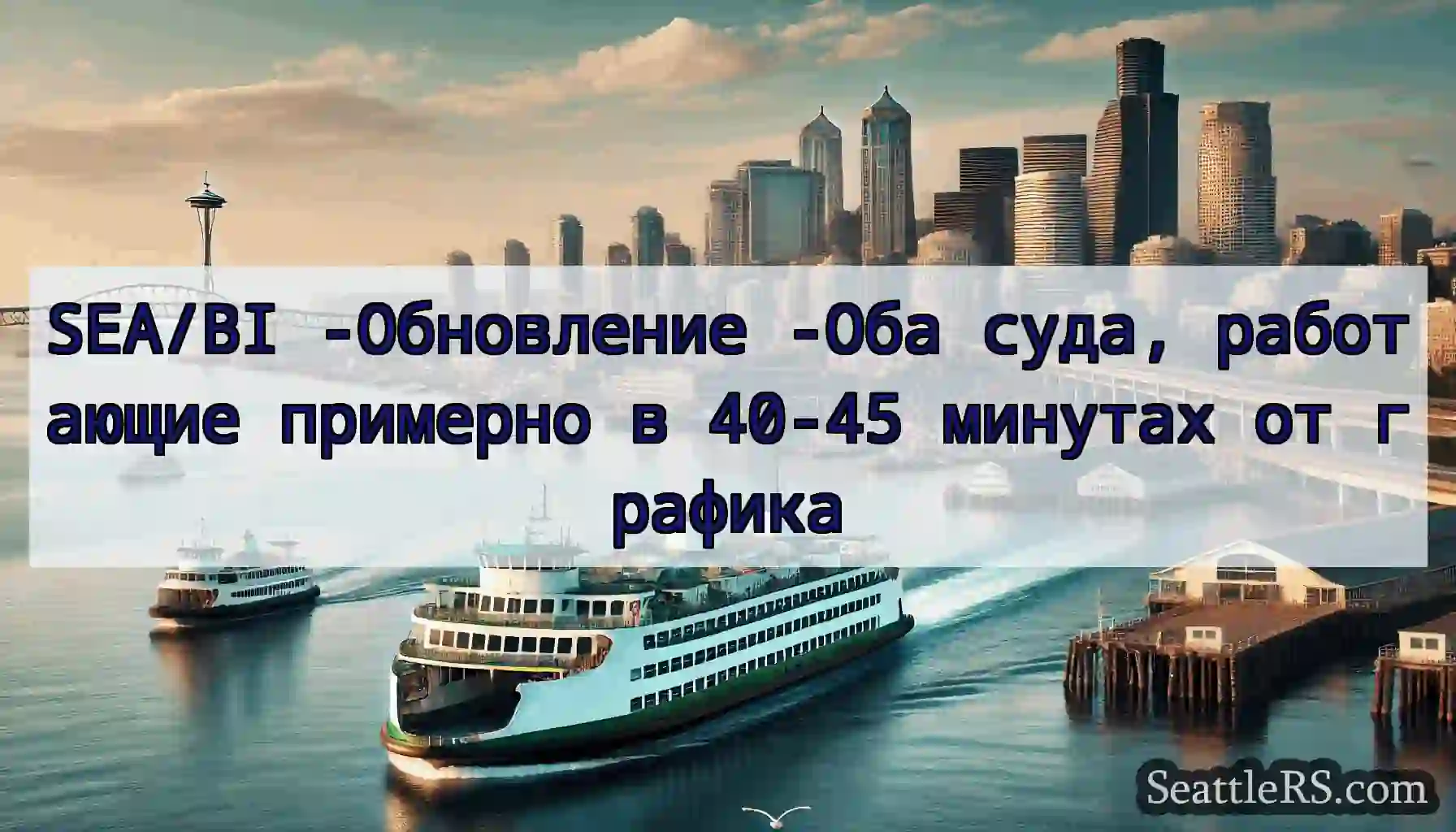 SEA/BI -Обновление -Оба суда, работающие примерно