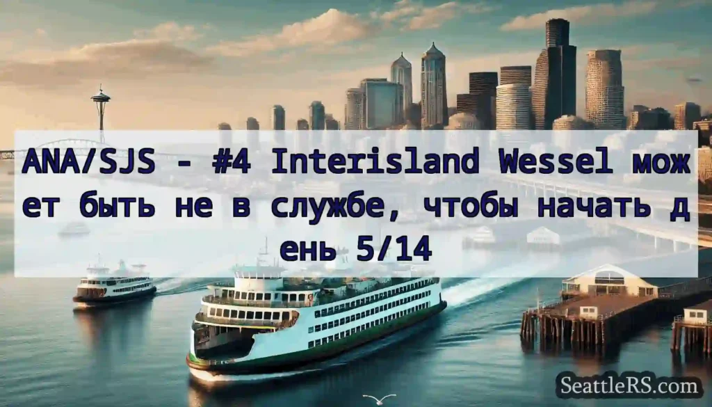 ANA/SJS - #4 Interisland Wessel может быть не в