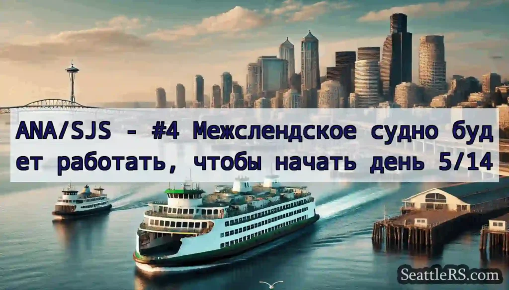 ANA/SJS - #4 Межслендское судно будет работать,