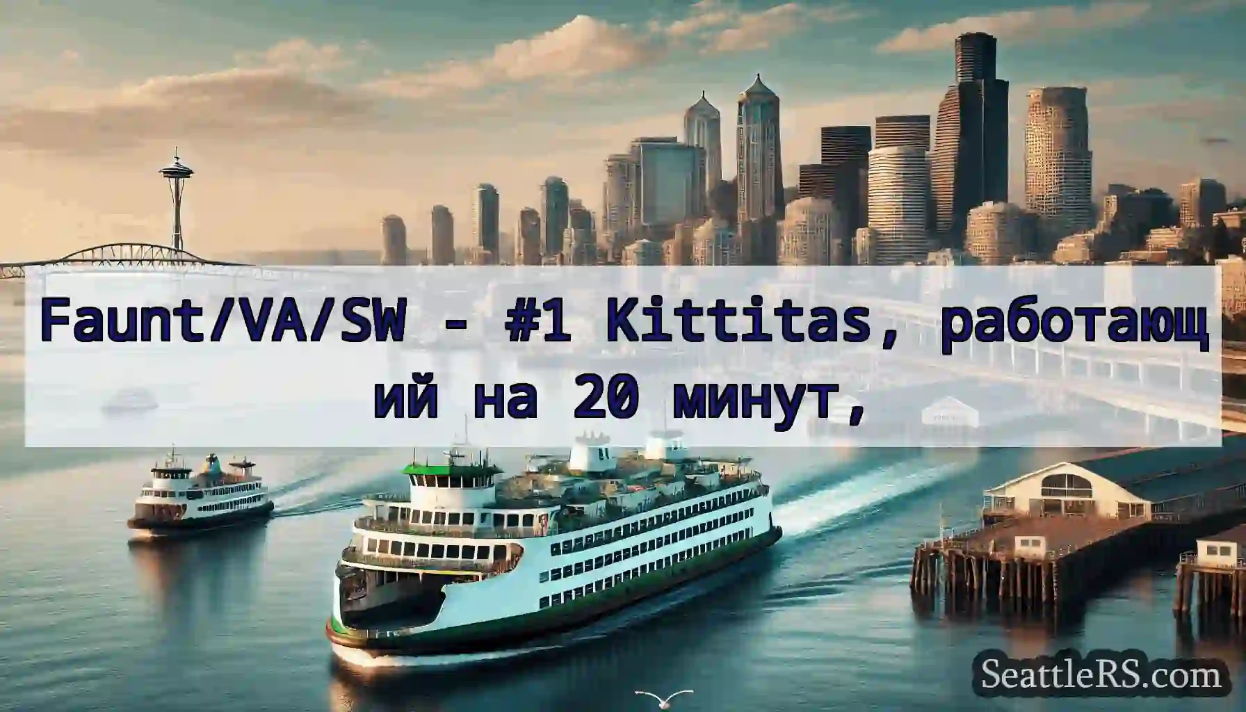 Faunt/VA/SW - #1 Kittitas, работающий на 20