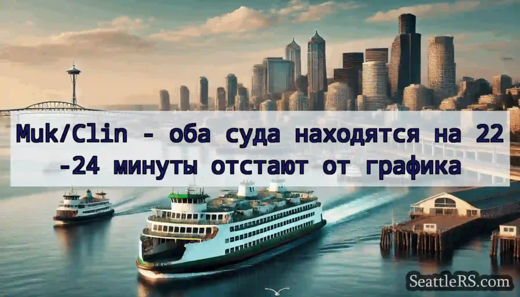 Muk/Clin - оба суда находятся на 22-24 минуты