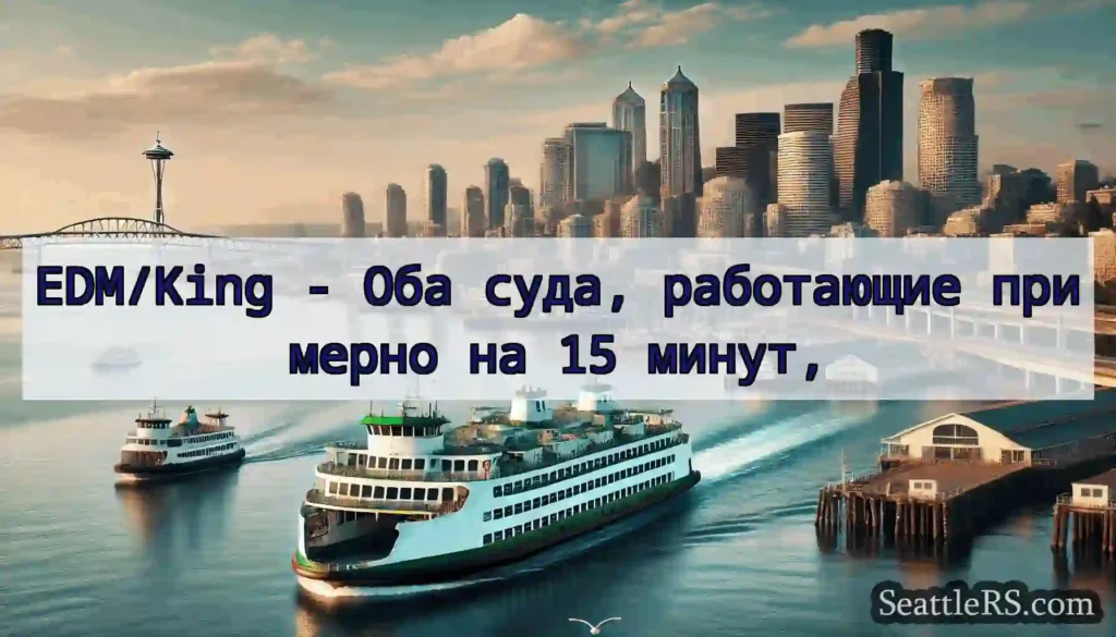 EDM/King - Оба суда, работающие примерно на 15