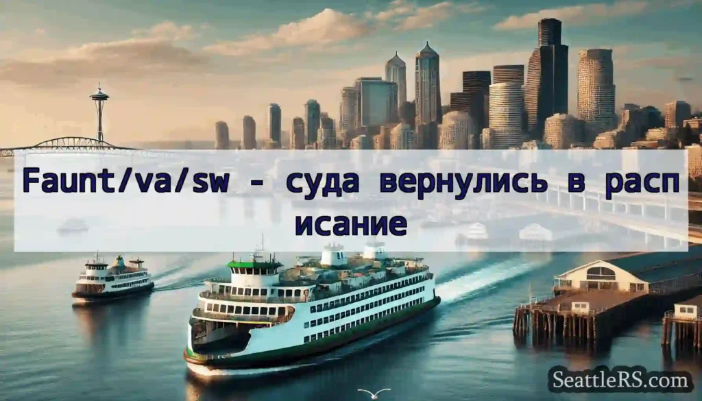 Faunt/va/sw - суда вернулись в расписание