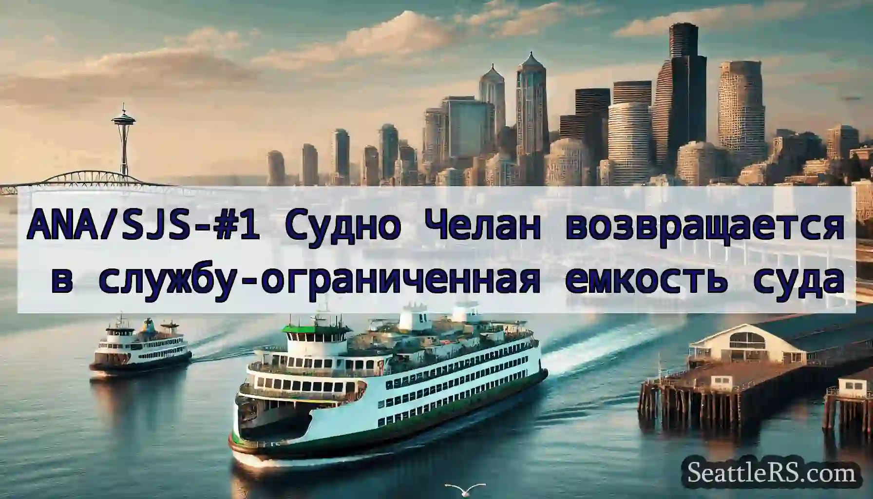ANA/SJS-#1 Судно Челан возвращается в