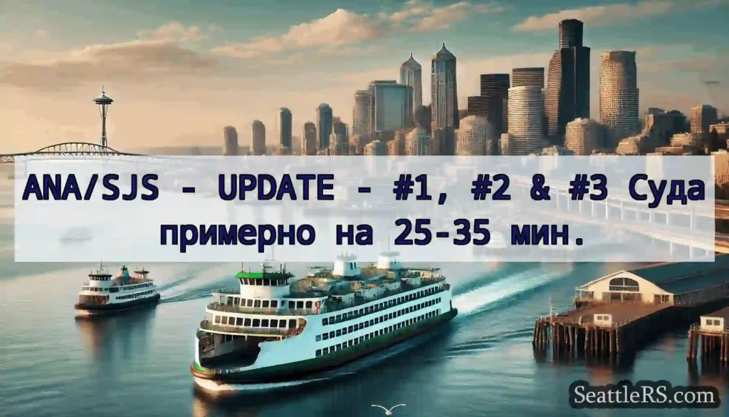 ANA/SJS - UPDATE - #1, #2 & #3 Суда примерно на