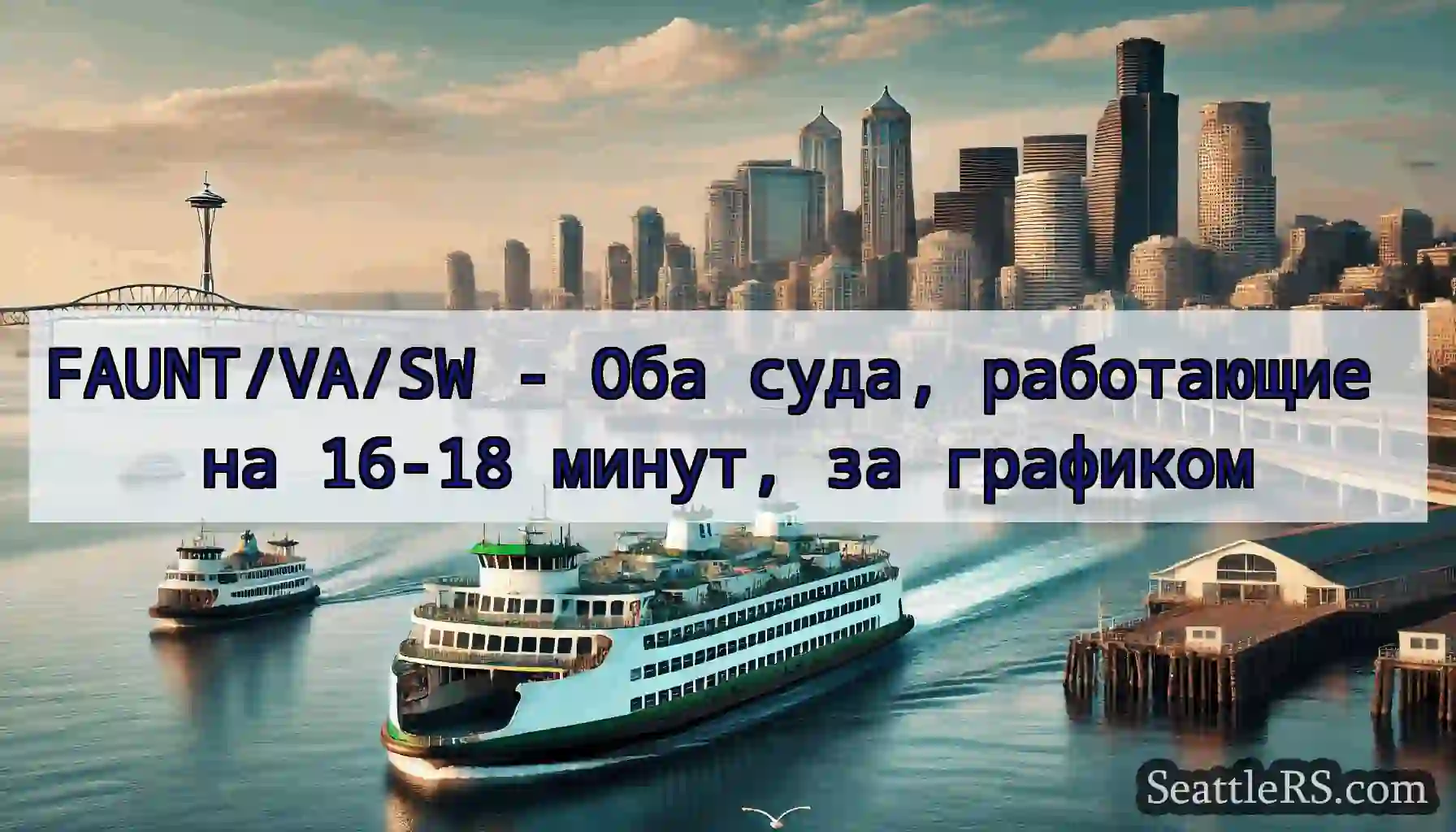 FAUNT/VA/SW - Оба суда, работающие на 16-18