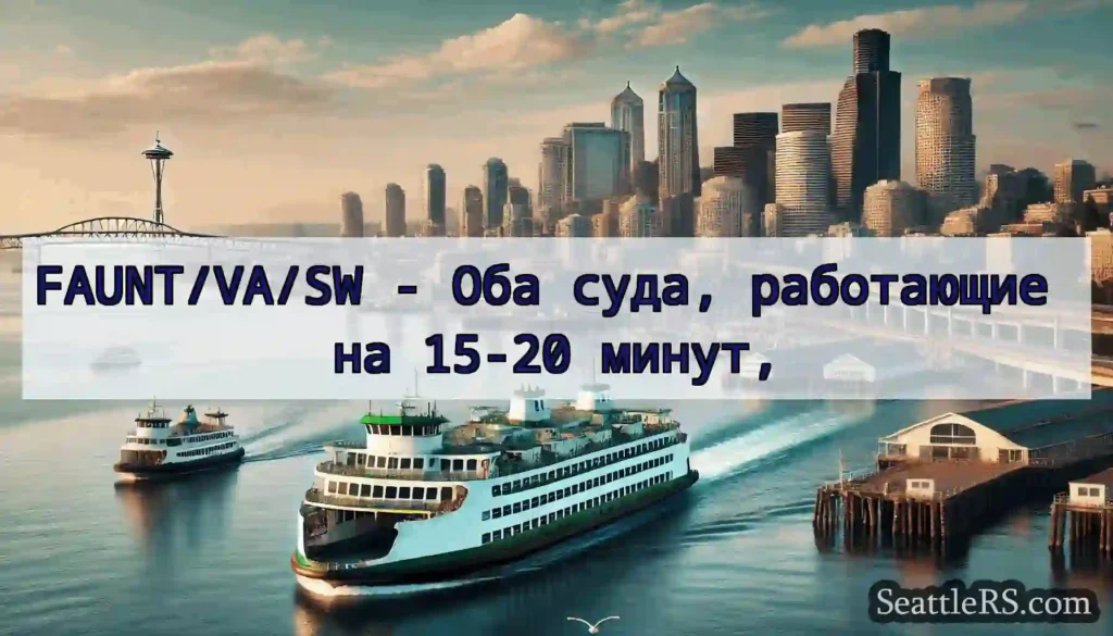 FAUNT/VA/SW - Оба суда, работающие на 15-20