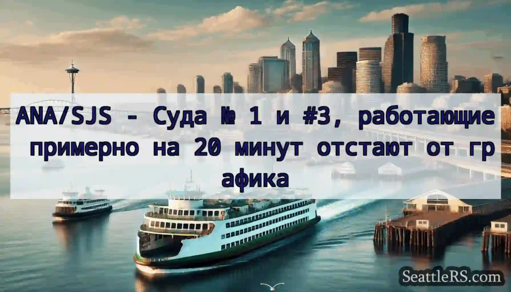 ANA/SJS - Суда № 1 и #3, работающие примерно на