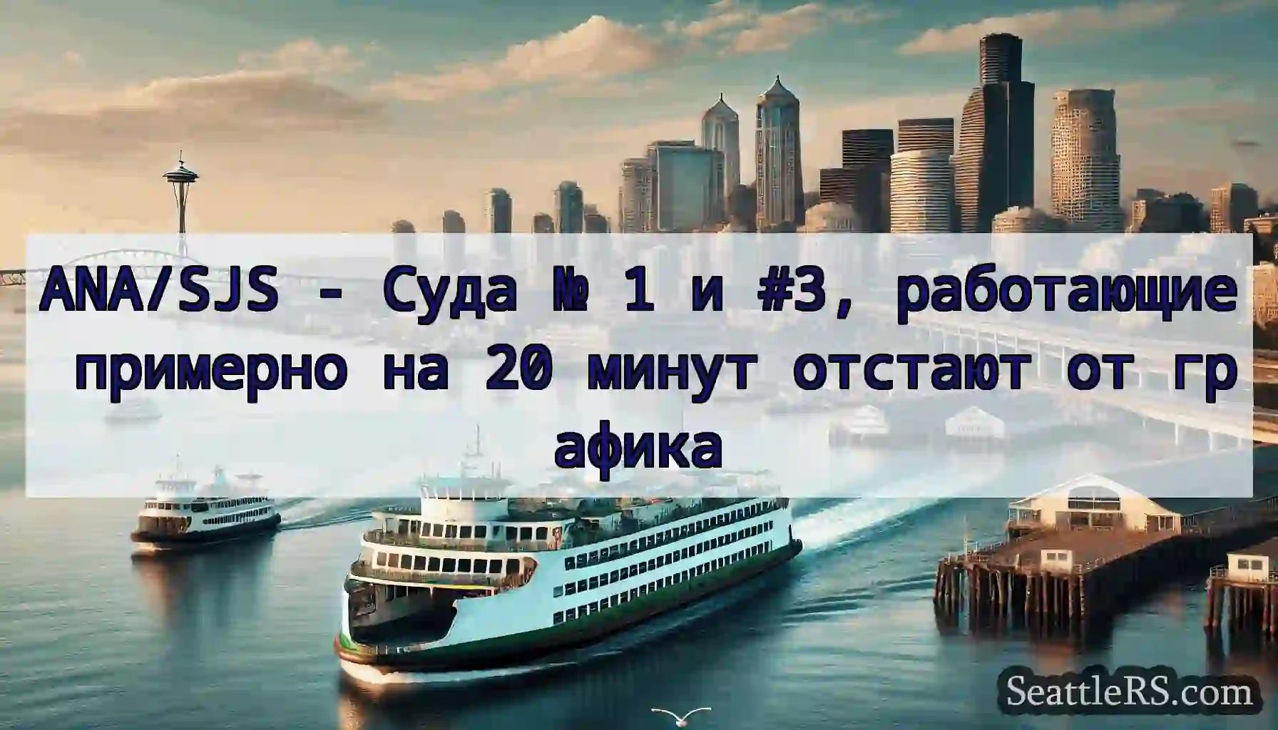 ANA/SJS - Суда № 1 и #3, работающие примерно на
