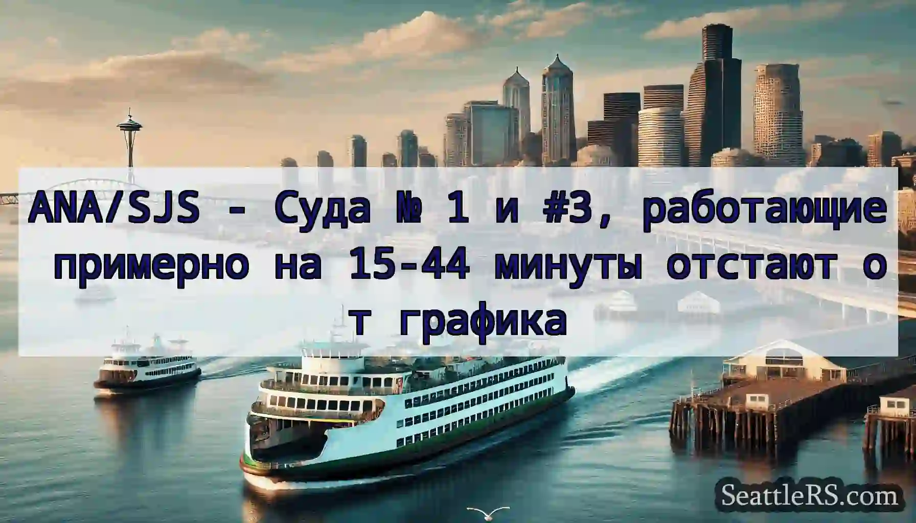 ANA/SJS - Суда № 1 и #3, работающие примерно на