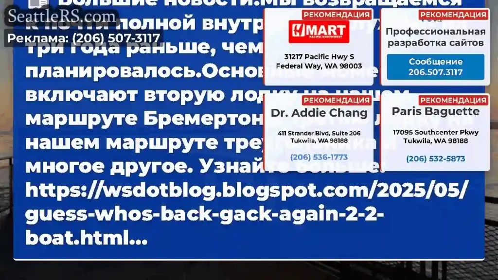 Большие новости!Мы возвращаемся к почти полной