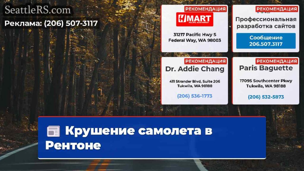 Крушение самолета в Рентоне