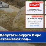 Депутаты округа Пирс арестовывают под…