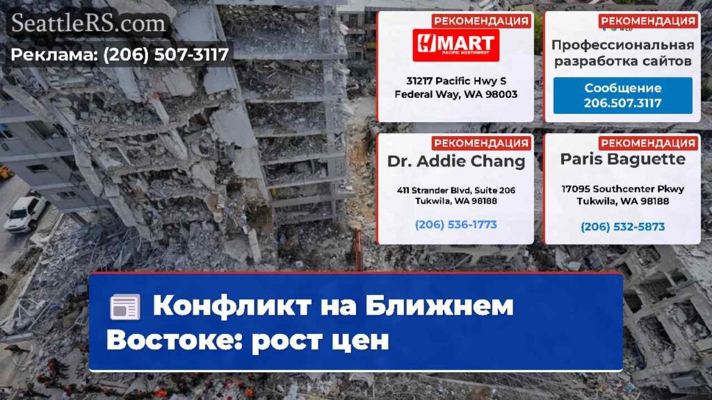 Конфликт на Ближнем Востоке: рост цен