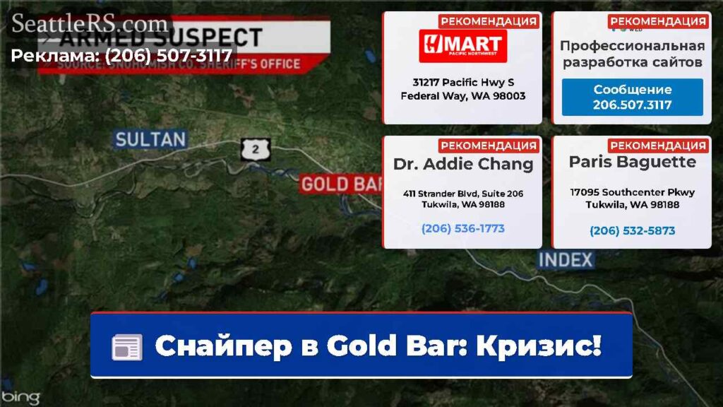 Снайпер в Gold Bar: Кризис!