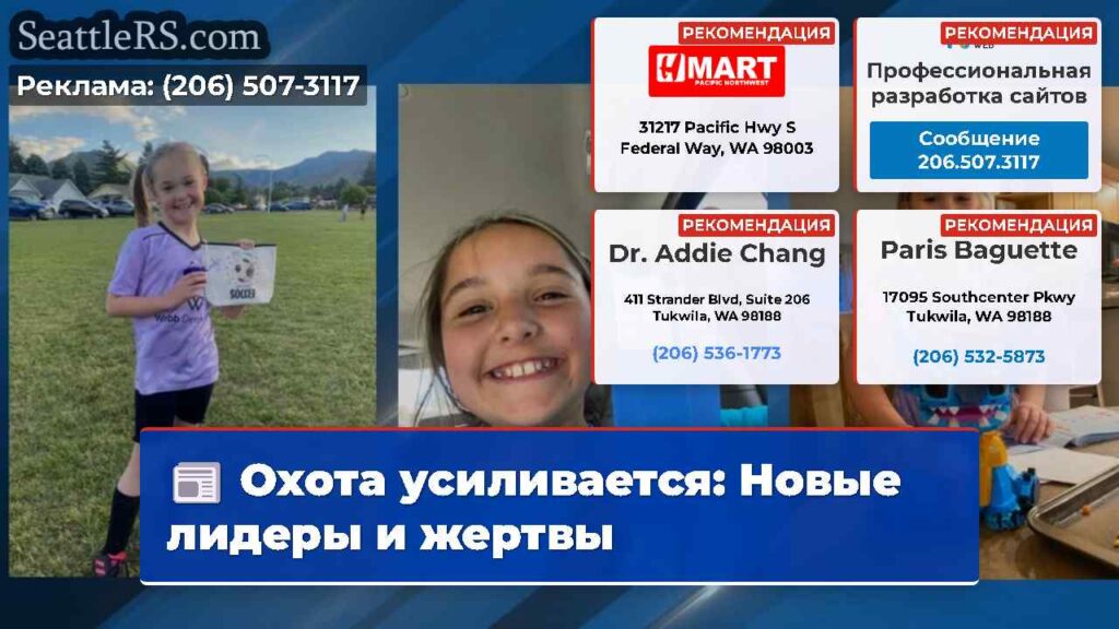 Охота усиливается: Новые лидеры и жертвы