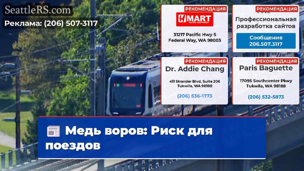 Медь воров: Риск для поездов