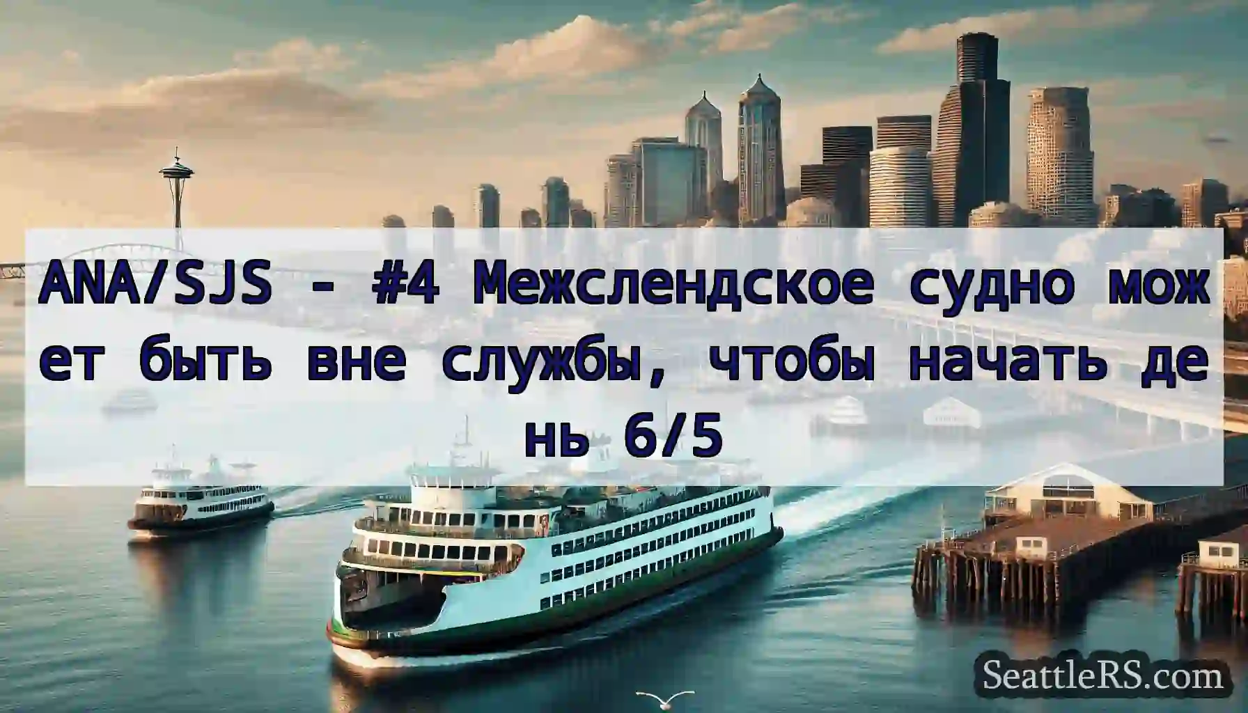 ANA/SJS - #4 Межслендское судно может быть вне