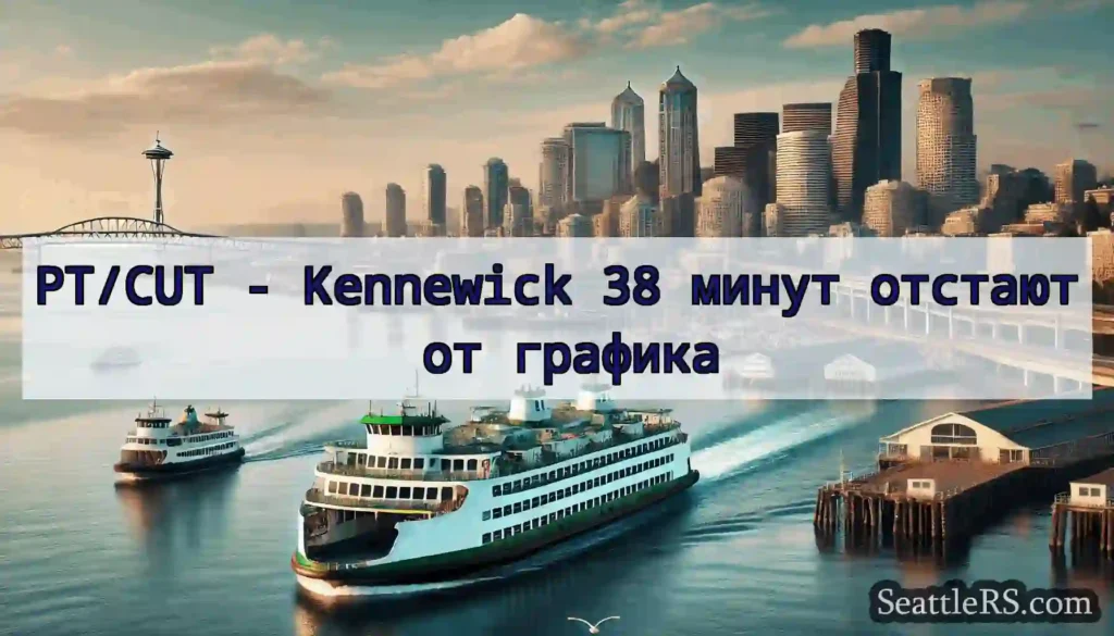 PT/CUT - Kennewick 38 минут отстают от графика
