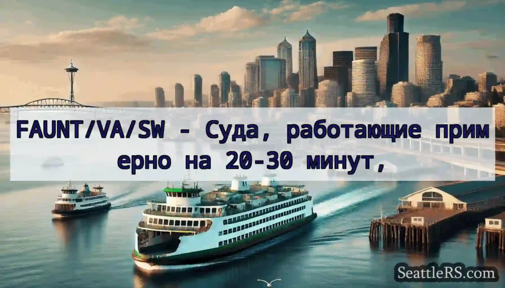 FAUNT/VA/SW - Суда, работающие примерно на 20-30