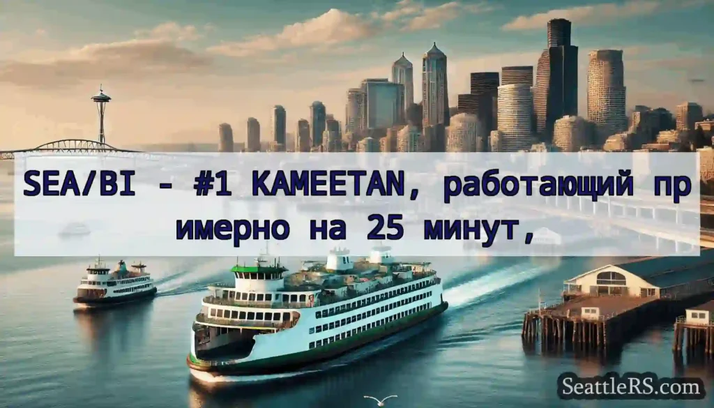 SEA/BI - #1 KAMEETAN, работающий примерно на 25