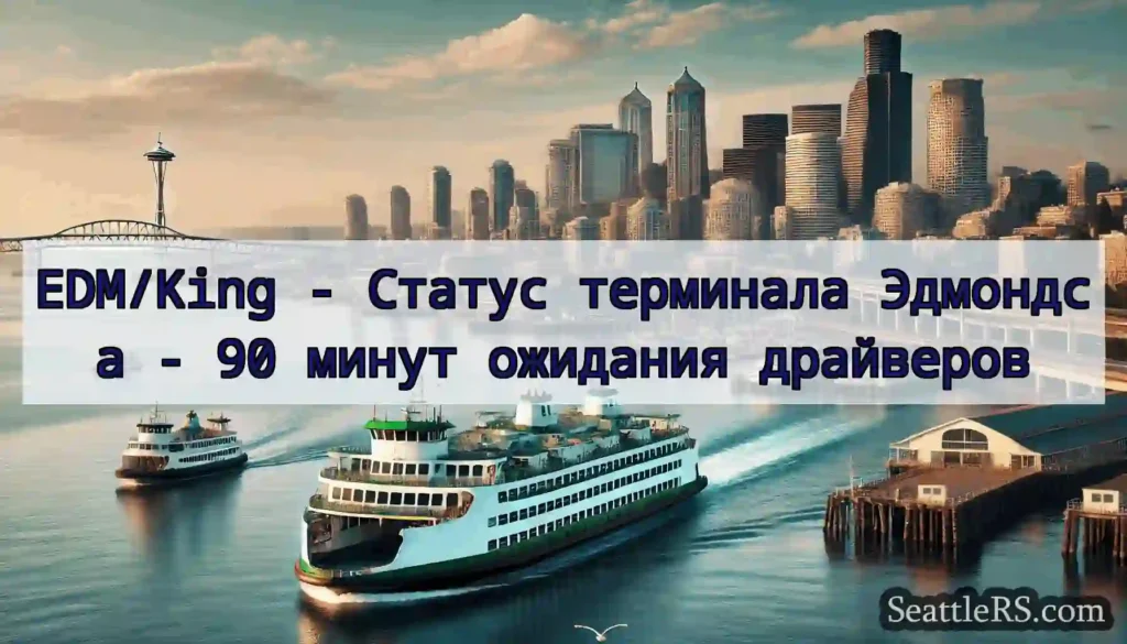 EDM/King - Статус терминала Эдмондса - 90 минут