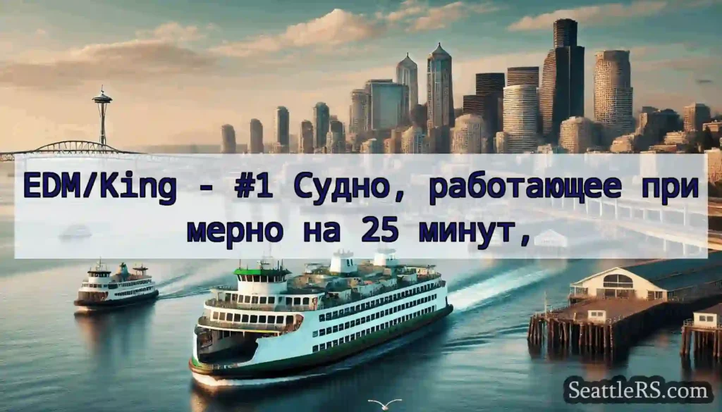 EDM/King - #1 Судно, работающее примерно на 25