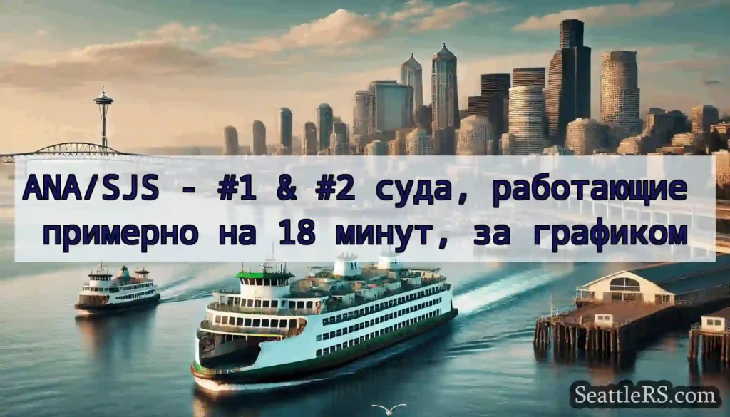 ANA/SJS - #1 & #2 суда, работающие примерно на 18
