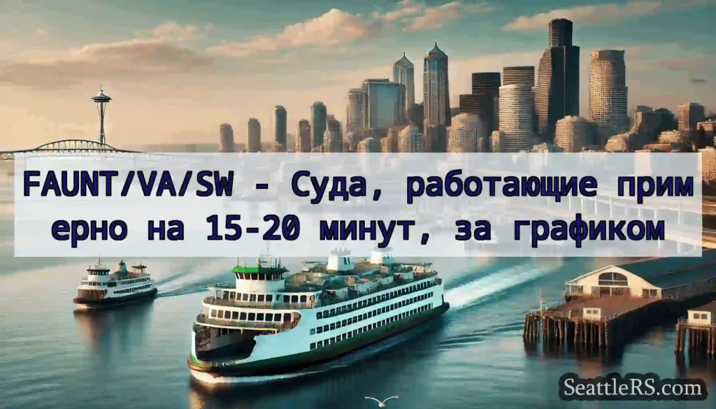 FAUNT/VA/SW - Суда, работающие примерно на 15-20