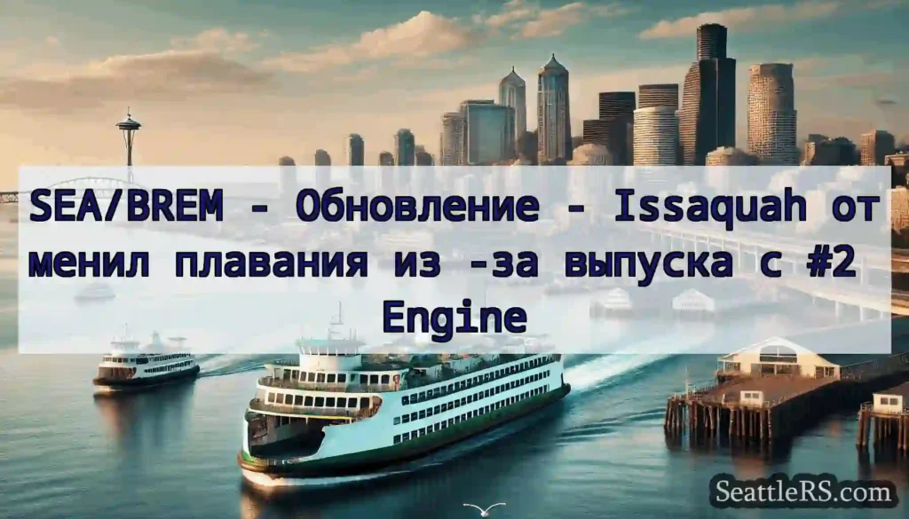 SEA/BREM - Обновление - Issaquah отменил плавания