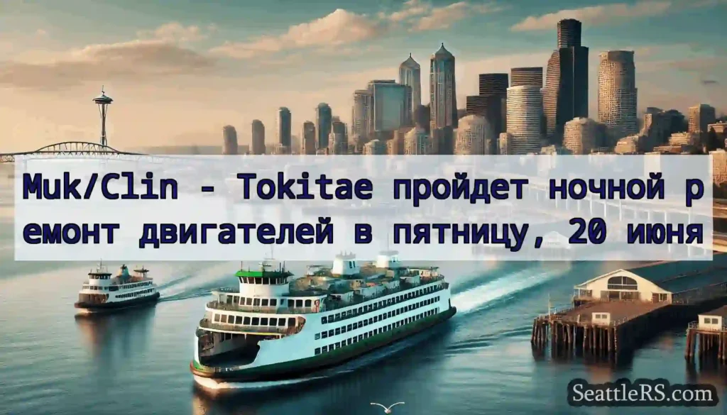 Muk/Clin - Tokitae пройдет ночной ремонт