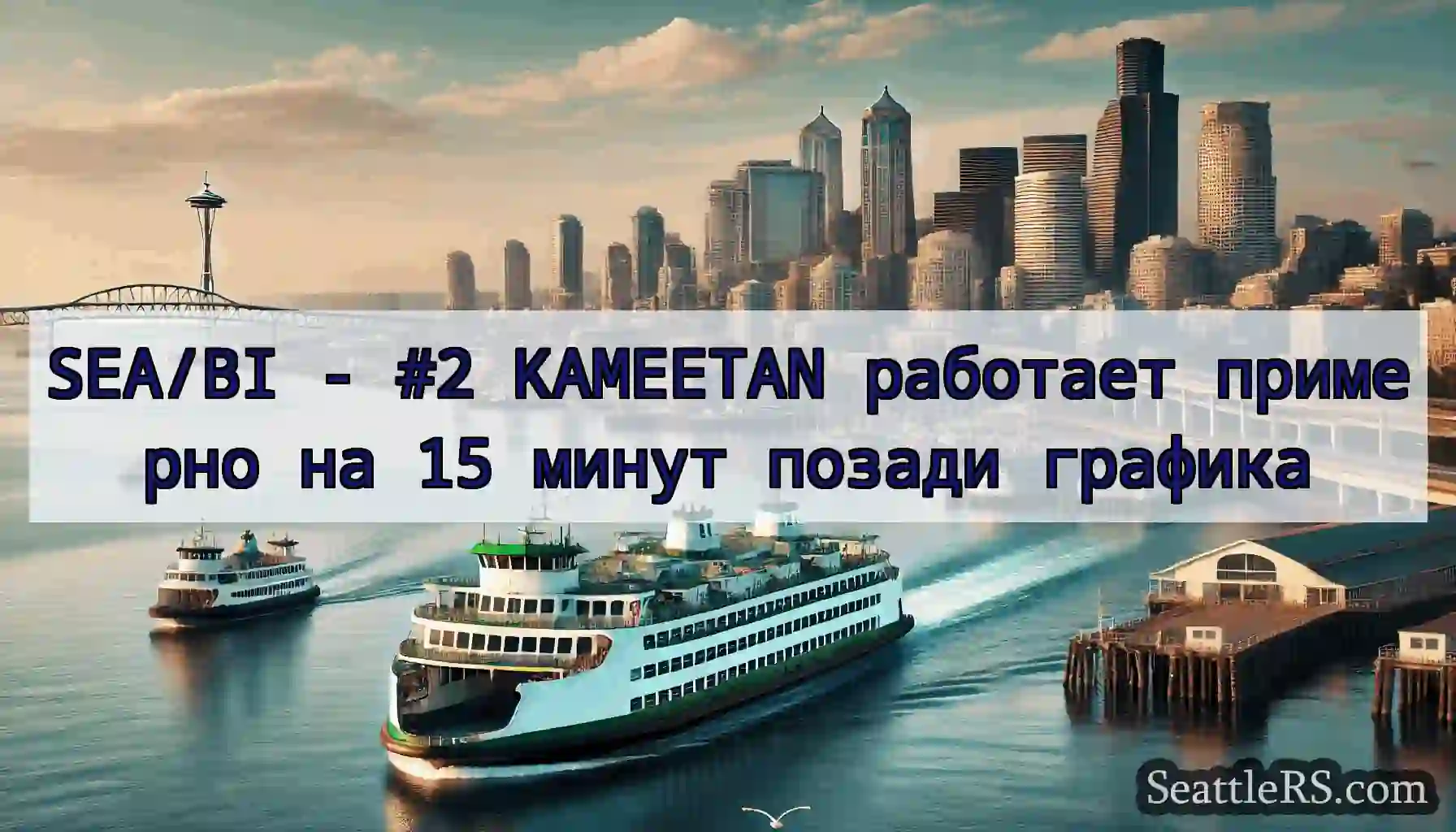 SEA/BI - #2 KAMEETAN работает примерно на 15