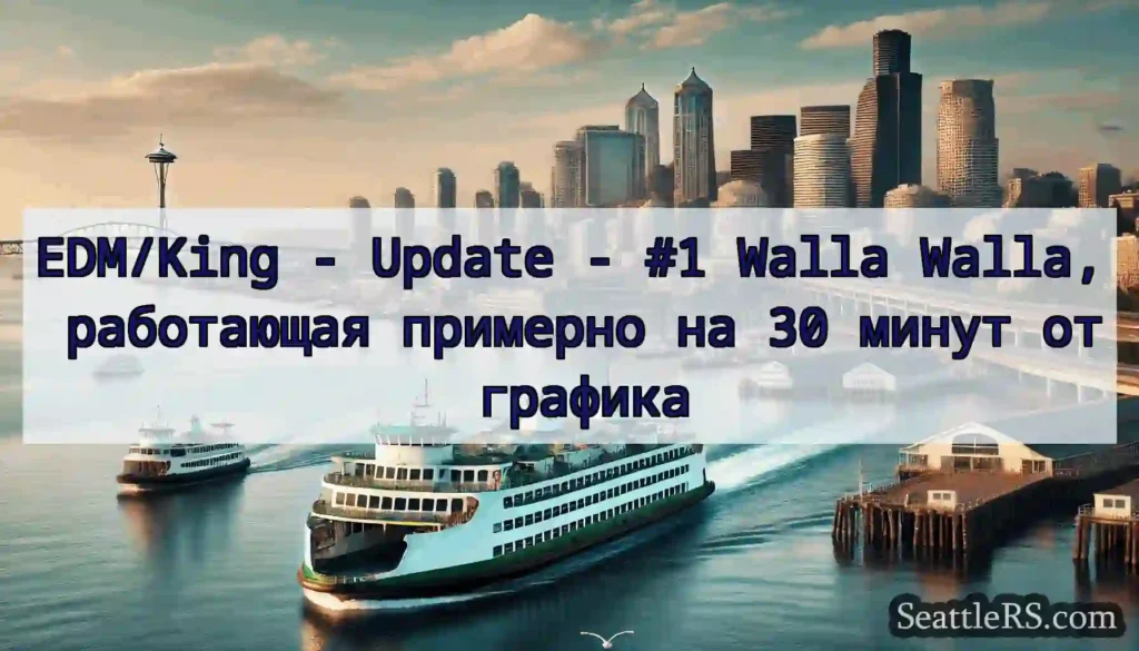 EDM/King - Update - #1 Walla Walla, работающая