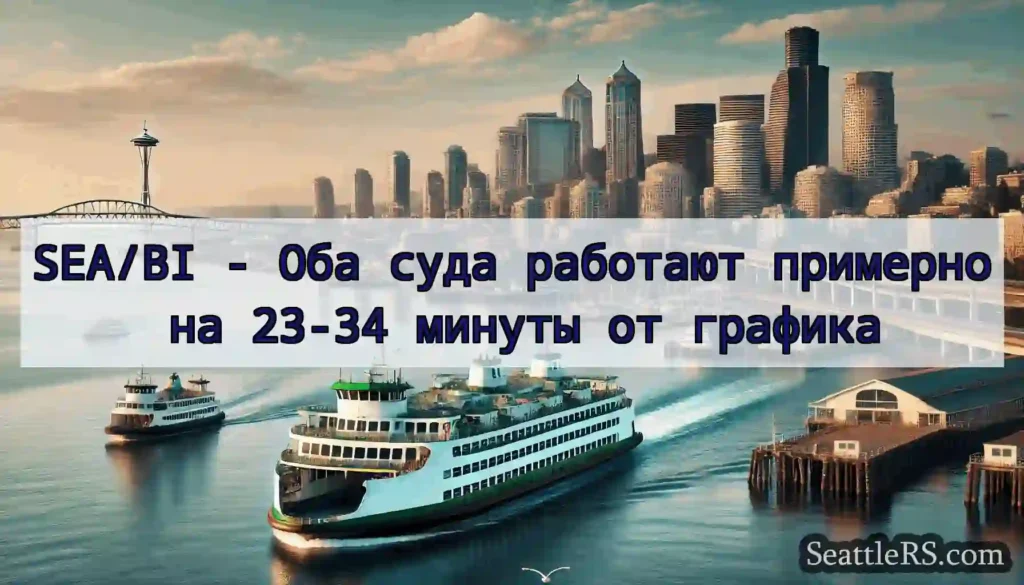 SEA/BI - Оба суда работают примерно на 23-34