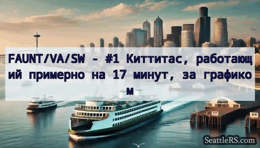 FAUNT/VA/SW - #1 Киттитас, работающий примерно на