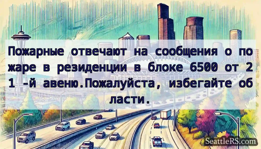Пожарные отвечают на сообщения о пожаре в