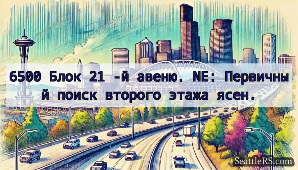 6500 Блок 21 -й авеню. NE: Первичный поиск