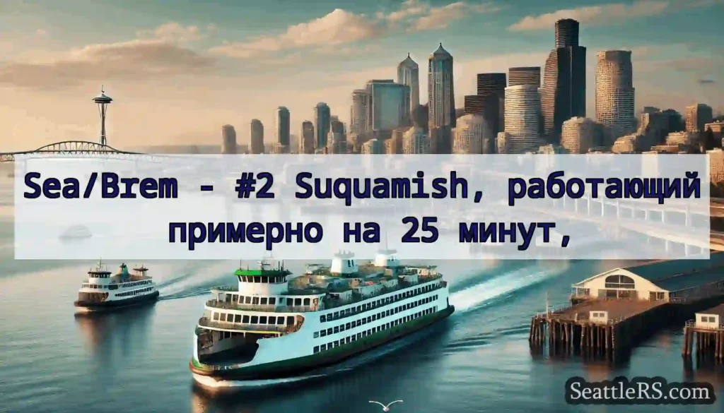 Sea/Brem - #2 Suquamish, работающий примерно на