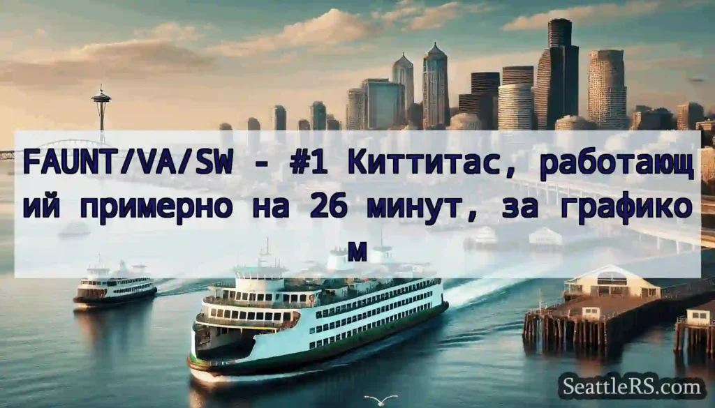 FAUNT/VA/SW - #1 Киттитас, работающий примерно на
