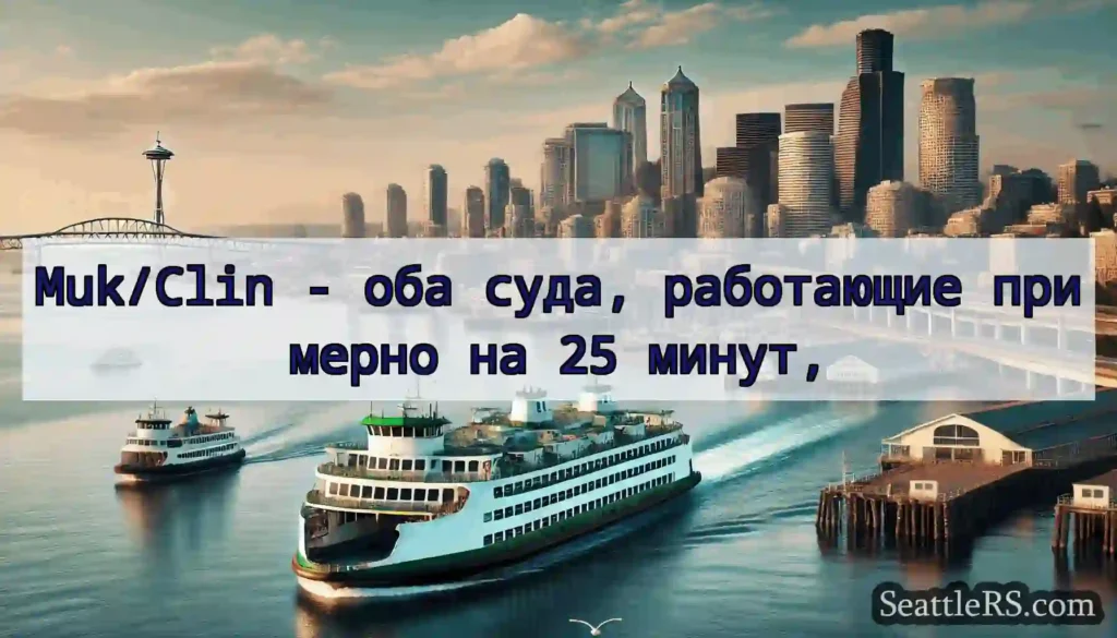 Muk/Clin - оба суда, работающие примерно на 25