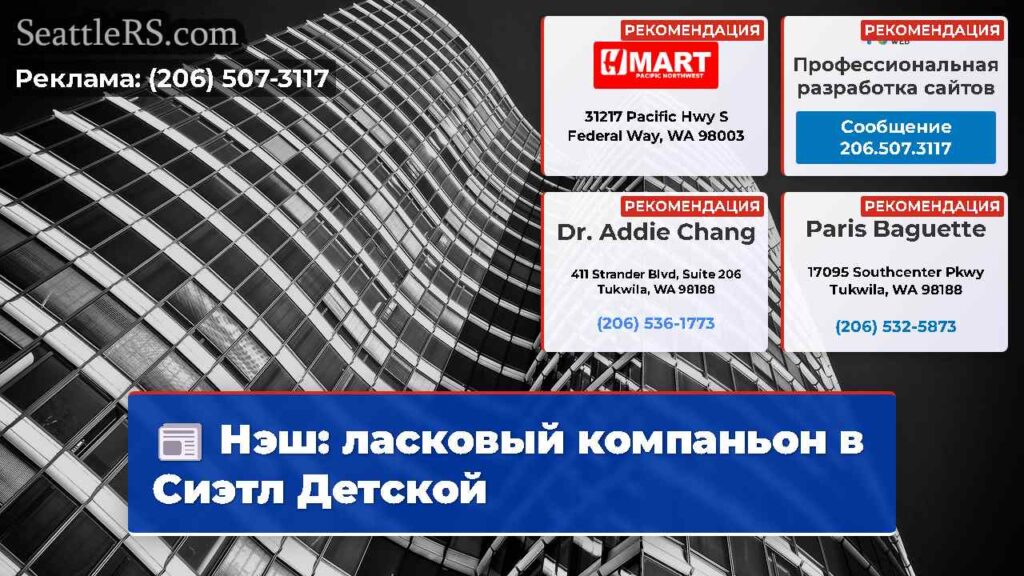 Нэш: ласковый компаньон в Сиэтл Детской
