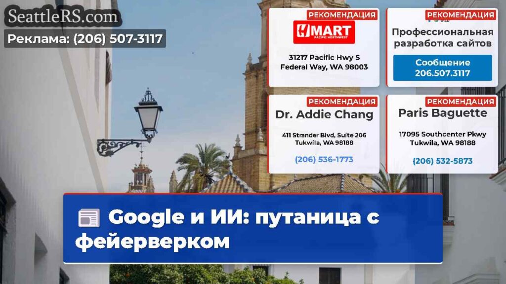 Google и ИИ: путаница с фейерверком