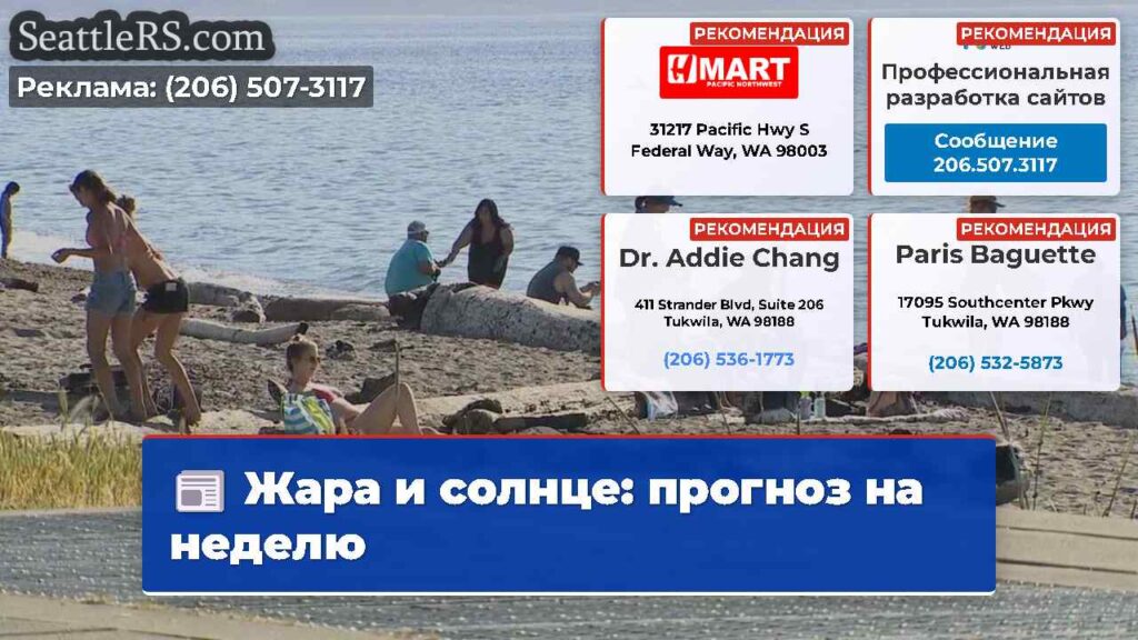Жара и солнце: прогноз на неделю