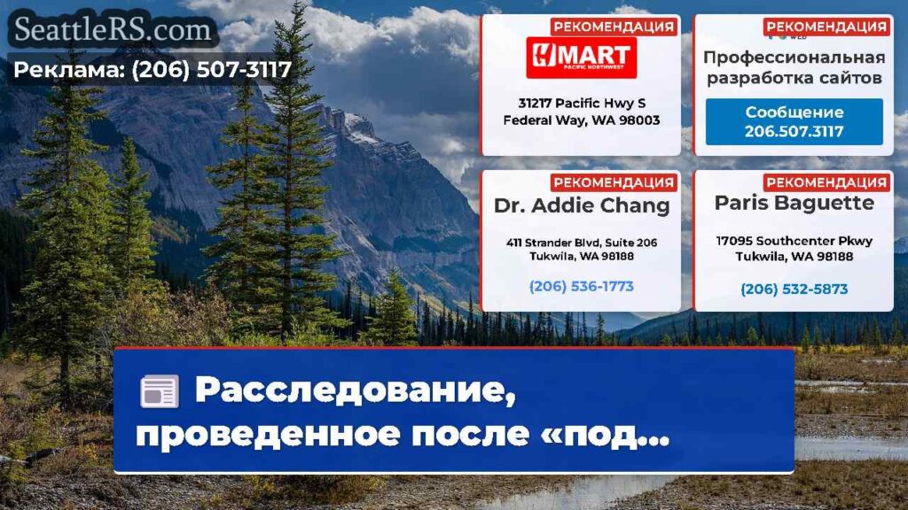 Расследование, проведенное после «под...