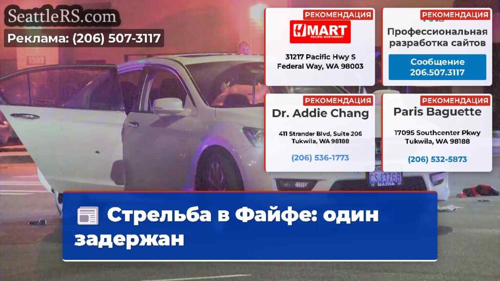 Стрельба в Файфе: один задержан