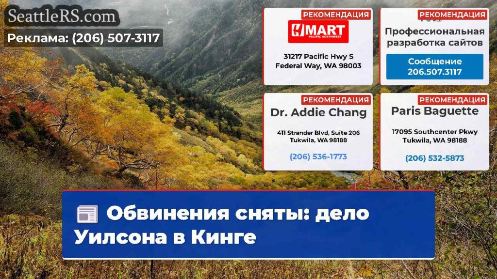 Обвинения сняты: дело Уилсона в Кинге