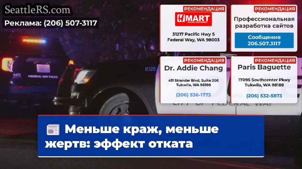 Меньше краж, меньше жертв: эффект отката