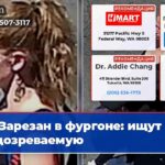 Зарезан в фургоне ищут подозреваемую