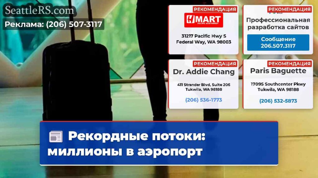 Рекордные потоки: миллионы в аэропорт